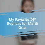 My Favorite DIY Replicas for Mardi Gras